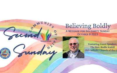 Believing Boldly – Second Sunday Community of Faith October 8 2023